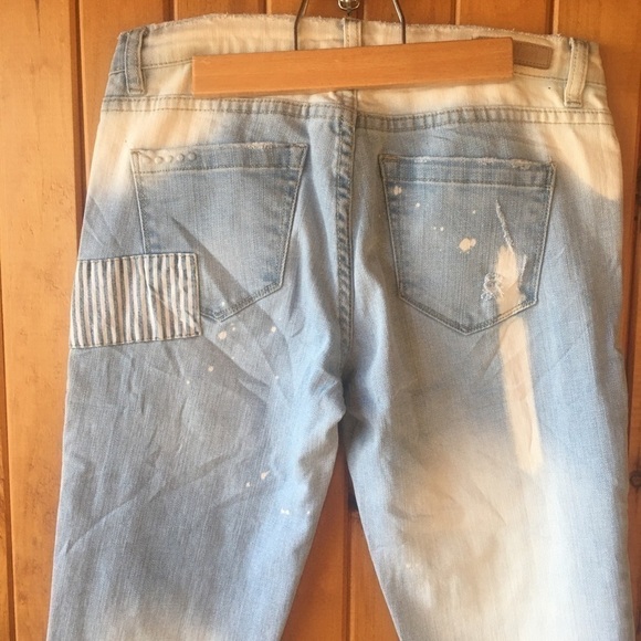 BLANK NYC patchwork distressed jeans - Picture 8 of 14